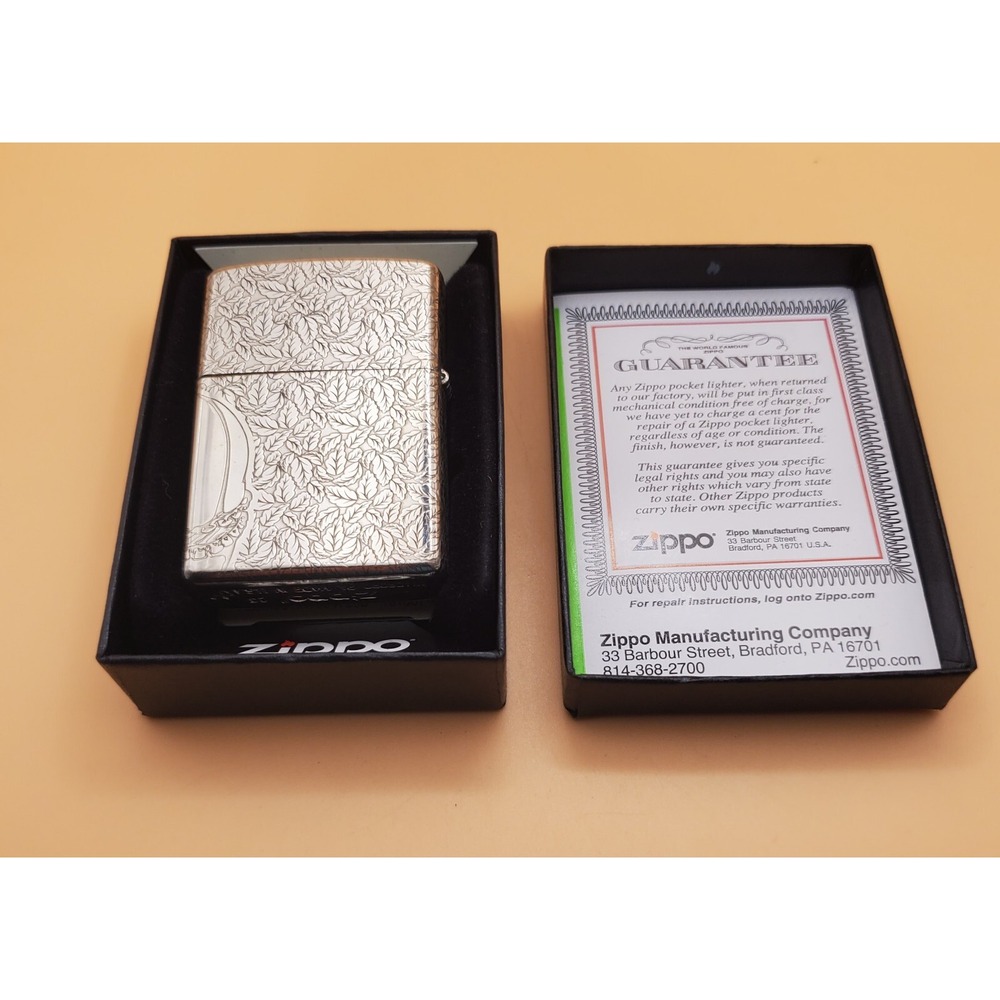 Zippo Lighter With An Engraved Sexy Nude Woman, Polished, Multi Sided - Picture 4 of 6
